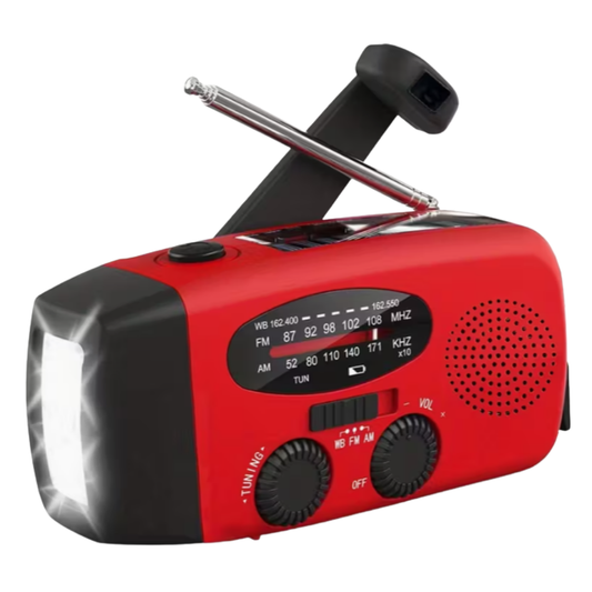 NoodBox Veiligheidsradio met LED-Zaklamp